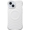 image:imageCASETiFY for iPhone 16 Pro Max Case  Ripple Compatible with MagSafe  Silicone  Wave Textured  66 ft 2X Military Grade Drop Protection  JadeWhite