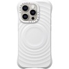 image:imageCASETiFY for iPhone 16 Pro Max Case  Ripple Compatible with MagSafe  Silicone  Wave Textured  66 ft 2X Military Grade Drop Protection  JadeWhite