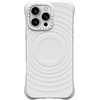 image:imageCASETiFY for iPhone 16 Pro Max Case  Ripple Compatible with MagSafe  Silicone  Wave Textured  66 ft 2X Military Grade Drop Protection  JadeWhite