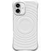 image:imageCASETiFY for iPhone 16 Pro Max Case  Ripple Compatible with MagSafe  Silicone  Wave Textured  66 ft 2X Military Grade Drop Protection  JadeWhite