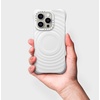 image:imageCASETiFY for iPhone 16 Pro Max Case  Ripple Compatible with MagSafe  Silicone  Wave Textured  66 ft 2X Military Grade Drop Protection  JadeWhite