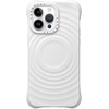 image:imageCASETiFY for iPhone 16 Pro Max Case  Ripple Compatible with MagSafe  Silicone  Wave Textured  66 ft 2X Military Grade Drop Protection  JadeWhite