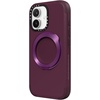 image:imageCASETiFY for iPhone 17 Case  Force Ring Stand MagSafe Compatible  Kickstand  65 ft 3X Military Grade Drop Protection  iPhone 17  Force Ring Stand Case  Taupe  TaupeMulberry with Ring Stand