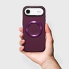 image:imageCASETiFY for iPhone 17 Case  Force Ring Stand MagSafe Compatible  Kickstand  65 ft 3X Military Grade Drop Protection  iPhone 17  Force Ring Stand Case  Taupe  TaupeMulberry with Ring Stand