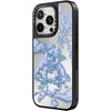 image:imageCASETiFY for iPhone 17 Case  Metallic Glaze MagSafe Compatible  ScratchResistant  Reflective  49 ft Drop Protection  Audio Cassette  Silver On BlackAt Lovers Gate