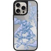 image:imageCASETiFY for iPhone 17 Case  Metallic Glaze MagSafe Compatible  ScratchResistant  Reflective  49 ft Drop Protection  Audio Cassette  Silver On BlackAt Lovers Gate
