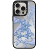 image:imageCASETiFY for iPhone 17 Case  Metallic Glaze MagSafe Compatible  ScratchResistant  Reflective  49 ft Drop Protection  Audio Cassette  Silver On BlackAt Lovers Gate