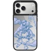 image:imageCASETiFY for iPhone 17 Case  Metallic Glaze MagSafe Compatible  ScratchResistant  Reflective  49 ft Drop Protection  Audio Cassette  Silver On BlackAt Lovers Gate