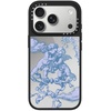 image:imageCASETiFY for iPhone 17 Case  Metallic Glaze MagSafe Compatible  ScratchResistant  Reflective  49 ft Drop Protection  Audio Cassette  Silver On BlackAt Lovers Gate