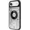 image:imageCASETiFY for iPhone 17 Case  Metallic Glaze MagSafe Compatible  ScratchResistant  Reflective  49 ft Drop Protection  Audio Cassette  Silver On BlackAudio Cassette