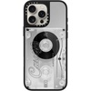 image:imageCASETiFY for iPhone 17 Case  Metallic Glaze MagSafe Compatible  ScratchResistant  Reflective  49 ft Drop Protection  Audio Cassette  Silver On BlackAudio Cassette