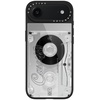 image:imageCASETiFY for iPhone 17 Case  Metallic Glaze MagSafe Compatible  ScratchResistant  Reflective  49 ft Drop Protection  Audio Cassette  Silver On BlackAudio Cassette