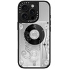 image:imageCASETiFY for iPhone 17 Case  Metallic Glaze MagSafe Compatible  ScratchResistant  Reflective  49 ft Drop Protection  Audio Cassette  Silver On BlackAudio Cassette