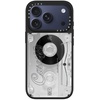 image:imageCASETiFY for iPhone 17 Case  Metallic Glaze MagSafe Compatible  ScratchResistant  Reflective  49 ft Drop Protection  Audio Cassette  Silver On BlackAudio Cassette