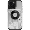 image:imageCASETiFY for iPhone 17 Case  Metallic Glaze MagSafe Compatible  ScratchResistant  Reflective  49 ft Drop Protection  Audio Cassette  Silver On BlackAudio Cassette