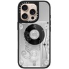 image:imageCASETiFY for iPhone 17 Case  Metallic Glaze MagSafe Compatible  ScratchResistant  Reflective  49 ft Drop Protection  Audio Cassette  Silver On BlackAudio Cassette