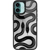 image:imageCASETiFY for iPhone 17 Case  Metallic Glaze MagSafe Compatible  ScratchResistant  Reflective  49 ft Drop Protection  Audio Cassette  Silver On BlackBlack Kingsnake