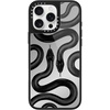 image:imageCASETiFY for iPhone 17 Case  Metallic Glaze MagSafe Compatible  ScratchResistant  Reflective  49 ft Drop Protection  Audio Cassette  Silver On BlackBlack Kingsnake