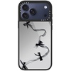 image:imageCASETiFY for iPhone 17 Case  Metallic Glaze MagSafe Compatible  ScratchResistant  Reflective  49 ft Drop Protection  Audio Cassette  Silver On BlackBlack Organza Ribbons