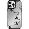 image:imageCASETiFY for iPhone 17 Case  Metallic Glaze MagSafe Compatible  ScratchResistant  Reflective  49 ft Drop Protection  Audio Cassette  Silver On BlackBlack Organza Ribbons