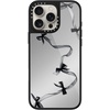 image:imageCASETiFY for iPhone 17 Case  Metallic Glaze MagSafe Compatible  ScratchResistant  Reflective  49 ft Drop Protection  Audio Cassette  Silver On BlackBlack Organza Ribbons