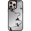 image:imageCASETiFY for iPhone 17 Case  Metallic Glaze MagSafe Compatible  ScratchResistant  Reflective  49 ft Drop Protection  Audio Cassette  Silver On BlackBlack Organza Ribbons