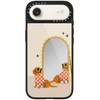 image:imageCASETiFY for iPhone 17 Case  Metallic Glaze MagSafe Compatible  ScratchResistant  Reflective  49 ft Drop Protection  Audio Cassette  Silver On BlackCheckered Dachshund Mirror