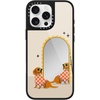 image:imageCASETiFY for iPhone 17 Case  Metallic Glaze MagSafe Compatible  ScratchResistant  Reflective  49 ft Drop Protection  Audio Cassette  Silver On BlackCheckered Dachshund Mirror