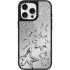 image:imageCASETiFY for iPhone 17 Case  Metallic Glaze MagSafe Compatible  ScratchResistant  Reflective  49 ft Drop Protection  Audio Cassette  Silver On BlackChrome Doodles