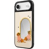 image:imageCASETiFY for iPhone 17 Case  Metallic Glaze MagSafe Compatible  ScratchResistant  Reflective  49 ft Drop Protection  Audio Cassette  Silver On BlackCheckered Dachshund Mirror