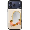 image:imageCASETiFY for iPhone 17 Case  Metallic Glaze MagSafe Compatible  ScratchResistant  Reflective  49 ft Drop Protection  Audio Cassette  Silver On BlackCheckered Dachshund Mirror