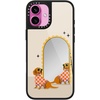 image:imageCASETiFY for iPhone 17 Case  Metallic Glaze MagSafe Compatible  ScratchResistant  Reflective  49 ft Drop Protection  Audio Cassette  Silver On BlackCheckered Dachshund Mirror