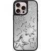 image:imageCASETiFY for iPhone 17 Case  Metallic Glaze MagSafe Compatible  ScratchResistant  Reflective  49 ft Drop Protection  Audio Cassette  Silver On BlackChrome Doodles