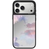 image:imageCASETiFY for iPhone 17 Case  Metallic Glaze MagSafe Compatible  ScratchResistant  Reflective  49 ft Drop Protection  Audio Cassette  Silver On BlackClouds