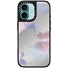 image:imageCASETiFY for iPhone 17 Case  Metallic Glaze MagSafe Compatible  ScratchResistant  Reflective  49 ft Drop Protection  Audio Cassette  Silver On BlackClouds