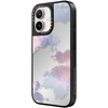 image:imageCASETiFY for iPhone 17 Case  Metallic Glaze MagSafe Compatible  ScratchResistant  Reflective  49 ft Drop Protection  Audio Cassette  Silver On BlackClouds