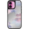 image:imageCASETiFY for iPhone 17 Case  Metallic Glaze MagSafe Compatible  ScratchResistant  Reflective  49 ft Drop Protection  Audio Cassette  Silver On BlackClouds