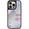 image:imageCASETiFY for iPhone 17 Case  Metallic Glaze MagSafe Compatible  ScratchResistant  Reflective  49 ft Drop Protection  Audio Cassette  Silver On BlackClouds
