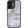 image:imageCASETiFY for iPhone 17 Case  Metallic Glaze MagSafe Compatible  ScratchResistant  Reflective  49 ft Drop Protection  Audio Cassette  Silver On BlackClouds