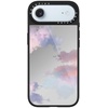 image:imageCASETiFY for iPhone 17 Case  Metallic Glaze MagSafe Compatible  ScratchResistant  Reflective  49 ft Drop Protection  Audio Cassette  Silver On BlackClouds