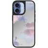 image:imageCASETiFY for iPhone 17 Case  Metallic Glaze MagSafe Compatible  ScratchResistant  Reflective  49 ft Drop Protection  Audio Cassette  Silver On BlackClouds