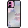 image:imageCASETiFY for iPhone 17 Case  Metallic Glaze MagSafe Compatible  ScratchResistant  Reflective  49 ft Drop Protection  Audio Cassette  Silver On BlackClouds