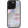 image:imageCASETiFY for iPhone 17 Case  Metallic Glaze MagSafe Compatible  ScratchResistant  Reflective  49 ft Drop Protection  Audio Cassette  Silver On BlackClouds