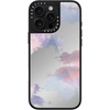 image:imageCASETiFY for iPhone 17 Case  Metallic Glaze MagSafe Compatible  ScratchResistant  Reflective  49 ft Drop Protection  Audio Cassette  Silver On BlackClouds
