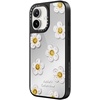 image:imageCASETiFY for iPhone 17 Case  Metallic Glaze MagSafe Compatible  ScratchResistant  Reflective  49 ft Drop Protection  Audio Cassette  Silver On BlackDaisy by Katies Collective