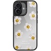image:imageCASETiFY for iPhone 17 Case  Metallic Glaze MagSafe Compatible  ScratchResistant  Reflective  49 ft Drop Protection  Audio Cassette  Silver On BlackDaisy by Katies Collective