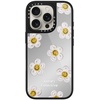 image:imageCASETiFY for iPhone 17 Case  Metallic Glaze MagSafe Compatible  ScratchResistant  Reflective  49 ft Drop Protection  Audio Cassette  Silver On BlackDaisy by Katies Collective
