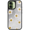 image:imageCASETiFY for iPhone 17 Case  Metallic Glaze MagSafe Compatible  ScratchResistant  Reflective  49 ft Drop Protection  Audio Cassette  Silver On BlackDaisy by Katies Collective