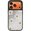image:imageCASETiFY for iPhone 17 Case  Metallic Glaze MagSafe Compatible  ScratchResistant  Reflective  49 ft Drop Protection  Audio Cassette  Silver On BlackDaisy by Katies Collective