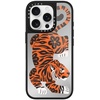 image:imageCASETiFY for iPhone 17 Case  Metallic Glaze MagSafe Compatible  ScratchResistant  Reflective  49 ft Drop Protection  Audio Cassette  Silver On BlackFierce Tiger